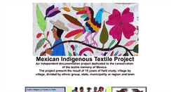 Desktop Screenshot of mexicantextiles.com